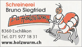 Schreinerei Bruno Siegfried 