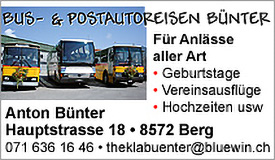 BUS- & POSTAUTOREISEN BÜNTER
