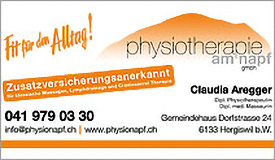 Physiotherapie und Trainingszentrum am Napf GmbH