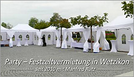 Party - Festzeltvermietung Rutz Manfred