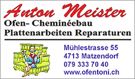 Anton Meister Ofen-Cheminéebau