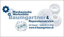 Mechanische Werkstätte Baumgartner & Reparaturservice