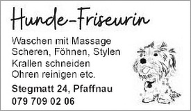 Hunde-Friseurin I. Steinmann