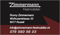Zimmermann Festmobiliar