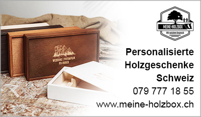 Personalisierte Holzgeschenke – Meine Holzbox Schweiz