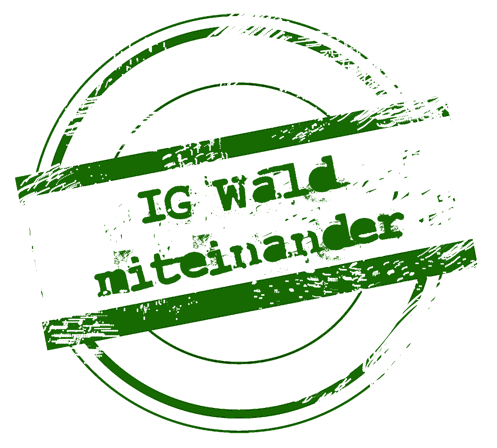  IG Wald miteinander